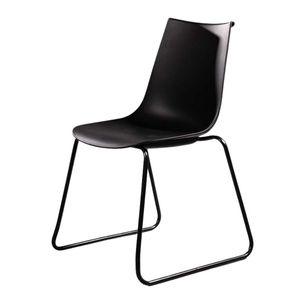 High Quality Multi-Color Minimalist Design Plastic <b>Dining</b> <b>Chair</b> STAME21 with Iron Legs Stackable Feature - Product Image 1