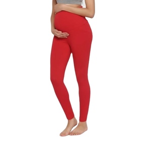 Leggings de Yoga de Cintura Alta para Mujer, Algodón y Elastano, Transpirables, Antibacterianos, Logotipo Personalizado, Precio al por Mayor, Ropa de Maternidad - Product Image 6