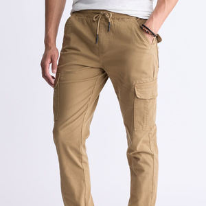 กางเกงคาร์โก้ผ้าแคนวาสของผู้ชายสำหรับฤดูใบไม้ร่วงกางเกงทรงหลวมแบบออกแบบได้ตามที่ต้องการสำหรับฤดูใบไม้ผลิ - Product Image 4