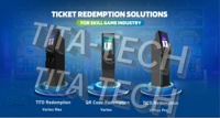 Máquina de Juego de Habilidad con Entrada y Salida de Tarjetas, Kiosco de Canje de Tickets en Parques de Atracciones, Terminal Automático de Dispensación de Tarjetas