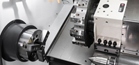 Solution clé en main CKD108L : Centre de tournage CNC à banc incliné pour dispositifs médicaux