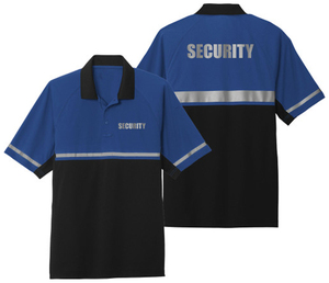 Camisa de manga corta de seguridad personalizada, camisa polo de guardia de seguridad para personal de oficina, camisa de ropa de seguridad reflectante y pecho izquierdo personalizado - Product Image 4