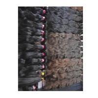 Extensions brésiliennes vierges de haute qualité 100 % naturelles, alignées sur les cuticules, tissées à la machine, double trame, lots de mèches brésiliennes ondulées brutes 8