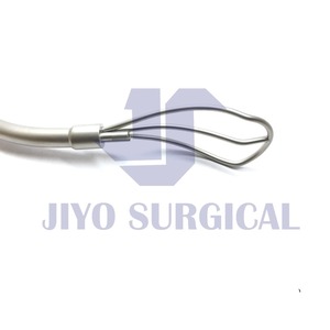 Top Productions Biggs Mammaplasty Blade Allemagne Écarteur en acier inoxydable avec tube d'aspiration et fibre optique par Jiyo Surgical - Product Image 4