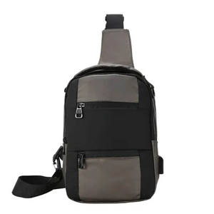 Sac à bandoulière avec bandoulière réglable multi-poches Fournitures de bureau Sac à bandoulière Business - Product Image 4