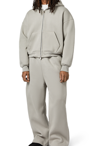 ชุดวอร์มทรงหลวมสำหรับผู้ชายผ้าฝ้าย100% ขนาดใหญ่พิเศษพิมพ์ลายตามสั่ง - Product Image 4