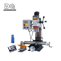 Machine de fraisage et de perçage verticale haute efficacité 9516 à moteur sans balais, petite, haute précision, prix usine