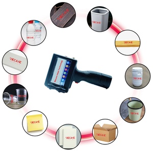 Wecare 12.7mm đôi ngôn ngữ QR mã vạch ngày số logo chất lượng tuyệt vời cầm tay cầm tay trực tuyến máy in phun - Product Image 6