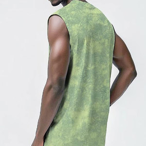 เสื้อกล้าม3D พิมพ์ลายดิจิทัลสำหรับผู้ชายเสื้อกล้ามเล่นกีฬาแห้งเร็วผ้าโพลีเอสเตอร์ระบายอากาศได้ดี - Product Image 6