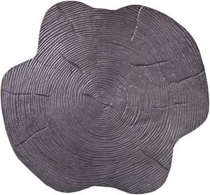 Table d'appoint en aluminium pour meubles commerciaux Table pliante en fonte de finition noire mate faite à la main pour le salon - Product Image 2