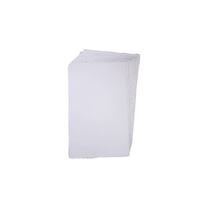 Blanco en blanco Vintage hecho a mano Deckle Edge Paper 130 GSM - Product Image 5