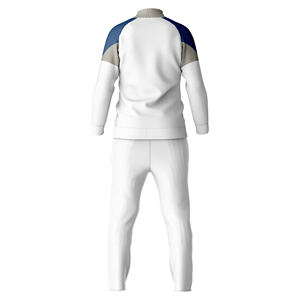 ชุดวอร์มสำหรับออกกำลังกายของผู้ชายเสื้อแจ็กเก็ตและกางเกงวิ่งจ็อกเกอร์ลายทางด้านข้าง - Product Image 3