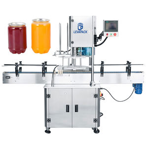 Lev铝盖塑料罐Seamer机器全自动易拉罐封口机 - Product Image 1