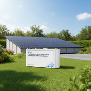 Batería de Pared LiFePO4 de 5.12kWh y 51.2V para Pelio-L-5, para Sistemas Solares Híbridos - Product Image 3