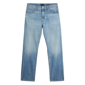 กางเกงยีนส์เดนิมผู้ชาย ทนทาน แรงบันดาลใจจากชุดทำงาน ผลิตจากผ้าฝ้ายน้ำหนักเบา เสริมเข่า ทนทานต่อการใช้งานยาวนาน เหมาะสำหรับฤดูหนาวและฤดูใบไม้ร่วง - Product Image 1