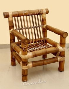 Sofá de bambú de madera maciza de estilo tradicional hecho a mano, sillón con respaldo sólido para el hogar, sala de estar, Villa, patio, muebles de exterior - Product Image 4