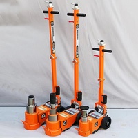 Gato hidráulico neumático para camiones 30t/50t/60t/100t/120t Gatos de coche de capacidad y gato de suelo