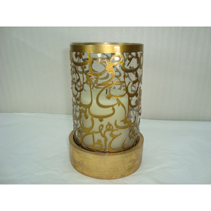 Linterna de Metal y vidrio, diseño de hojas elegante, moderna, clásica, de hierro, calidad Premium, la más vendida - Product Image 2