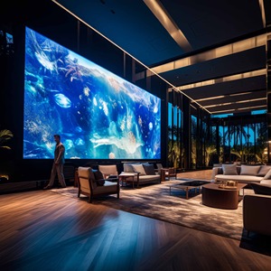 ซังข้าวโพดในร่มความละเอียดสูงจอ LED P0.93 P1.25 P1.56ภาพเคลื่อนไหวสำหรับห้องประชุมศูนย์บัญชาการร้านค้าปลีก - Product Image 1