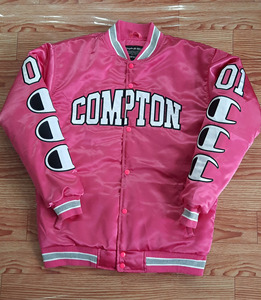 Custom Embroidered Varsity College Bomber <b>Jacket</b> <b>Baseball</b> Leather Sleeves Winter Flight Pilot Letterman <b>Jacket</b> Zipper Logo - Product Image 1