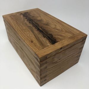 กล่องไม้สำหรับจัดระเบียบของขวัญที่ทำด้วยมือทันสมัยขัดเงาสำหรับตกแต่งคริสต์มาสสำหรับการจัดเก็บเครื่องประดับและเครื่องสำอาง - Product Image 1