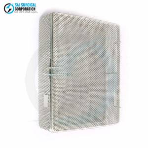 Cesta de Malla Fina Manual con Tapa, Contenedor de Acero Inoxidable de Grado Médico para un Manejo y Almacenamiento Seguro de Instrumentos - Product Image 2