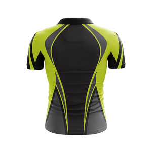 Alta calidad llano deportes al aire libre inteligente bordado Logo uniforme 100% poliéster algodón hombres cremallera polos - Product Image 2