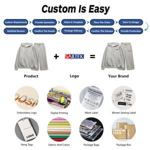 Conjunto de ropa deportiva de 2 piezas de alta calidad para mujer, pantalones cortos de motorista con logotipo personalizado, sudaderas, ropa deportiva informal de alta visibilidad para mujer - Product Image 4