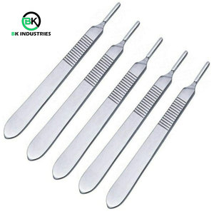 Manche de scalpel chirurgical de haute qualité pour la chirurgie vétérinaire et humaine, manche de scalpel léger en acier inoxydable - Product Image 1