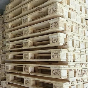 New Wood Pallet Export Shipping Pallet EUR Marked Wooden <b>Crate</b> for Logistics Warehouse - Product Image 3
