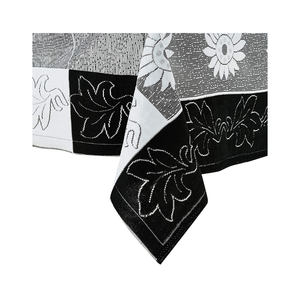 Best Selling Customized Logo Embroidered Cotton Table Cloths Home Collection Floral Design Woven Technique - Product Image 1