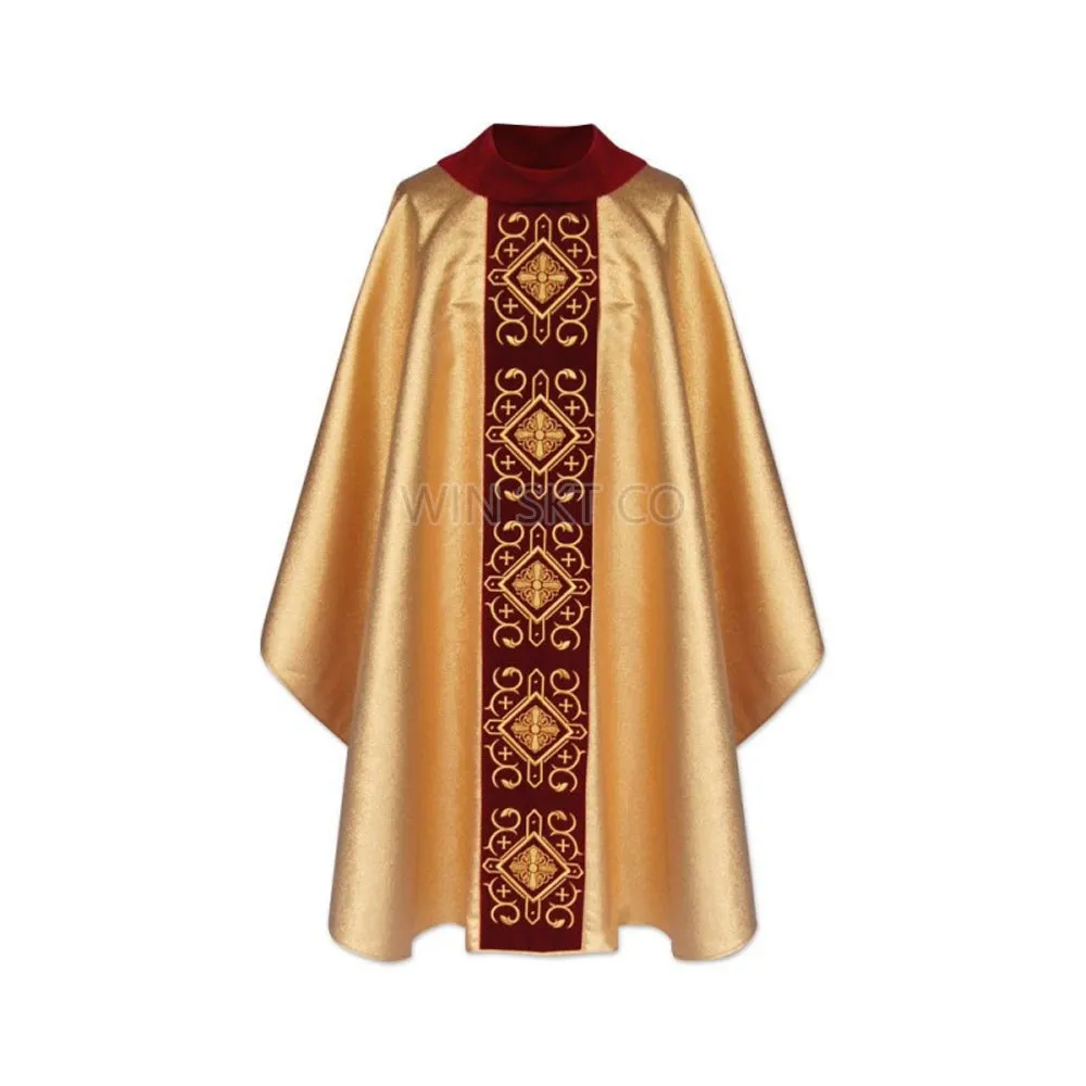 2023 personalità personalizzata costumi internazionali Unisex chiesa piazza scuola Costume blu chiesa abito per coro Robe uniforme