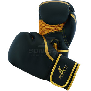 Gants de boxe légers en cuir PU de vachette, durables, tailles 8oz et 14oz, motif imprimé, évacuation de l'humidité, entraînement, vente chaude - Product Image 3