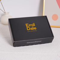 Cajas de Cartón Corrugado Personalizadas para Envíos, Laminación Mate, Grabado en Relieve, Reciclables, 50 Unidades, para Pequeñas Empresas, Embalaje de Regalos de Papel