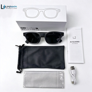 Lunettes Intelligentes à Interaction Vocale IA L2 avec Caméra 8MP, Audio Open Ear et Batterie 220mAh pour V5.3 - Product Image 2
