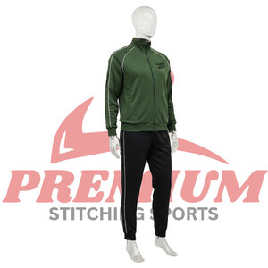 Custom Team Sports Tracksuit Polyester Nylon Windbreaker Uniform <b>Set</b> Reflective Stripe Jogging Suit - Product Image 2