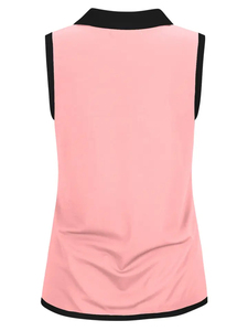 Camisetas de Pickleball Personalizadas con Media Cremallera, Secado Rápido, Elásticas en Cuatro Direcciones, Transpirables, Unisex, sin Mangas, Tipo Polo, de Verano, de Felpa - Product Image 5