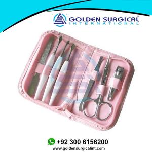 Juego de manicura de 7 piezas en cartera |   Instrumentos de Manicura de Marca Privada con Diseño Personalizado y Logotipo Personalizado, Dropshipping - Product Image 2