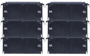 Livraison à domicile, utilisation professionnelle en extérieur, subwoofer actif compact de 1000 watts et 8 pouces (lot de 6) - Product Image 4