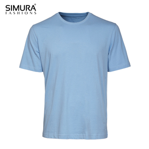 T-shirt décontracté pour homme en coton mélangé, style quotidien, grande taille, couleur personnalisée, design OEM, vêtements surdimensionnés, fabriqué au Bangladesh - Product Image 1