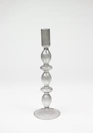 Élégant support de bougie de Noël en accent de bureau avec base en bois doré et argent avec pièce maîtresse typographique - Product Image 2