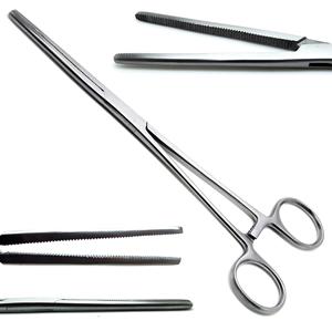 Pinces hémostatiques manuelles PEAN droites 125 mm en acier inoxydable à pointes mues, certifiées CE, pour la chirurgie générale - Product Image 1