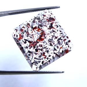 Amethyst Rutile Super Seven Cabochons Natural Lepidocrocite Pierres taillées à facettes pour la fabrication de bijoux Pierres précieuses en vrac - Product Image 3