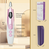 Lime à ongles électrique portable rechargeable sans fil pour manucure et pédicure à domicile ou en salon