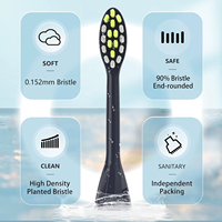 Lot de 10 têtes de brosse à dents électriques à poils moyens en nylon, compatibles Oral-Care, pour usage hôtelier et domestique – Meilleures ventes