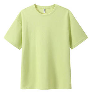 2025 camiseta personalizada de gran tamaño para mujer 100% algodón Rib cuello redondo en blanco hombro caído ropa de calle de gran tamaño transpirable - Product Image 2