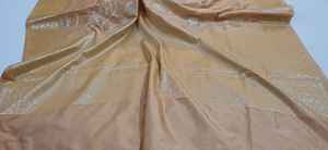 Indian New Trendy Designer Soft Banarasi Silk con tejido Heavy Pallu y la misma Blusa con borde tejido Saree para ropa de mujer - Product Image 2