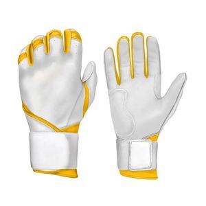 Guantes de bateo de béisbol con control de impacto con dedos reforzados y textura de Palma mejorada para un rendimiento seguro - Product Image 4