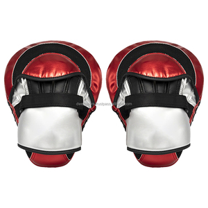 Mitaines de boxe sur mesure en cuir, coussinets de frappe, équipement d'entraînement professionnel, fournisseur en gros - Product Image 5