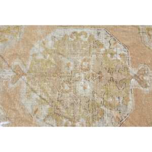 Alfombra de lana turca Vintage de estilo clásico, 4x6,5 pies, Beige, área grande, retales rectangulares, pasillo abstracto, habitación de adolescentes, pasillo de látex - Product Image 5